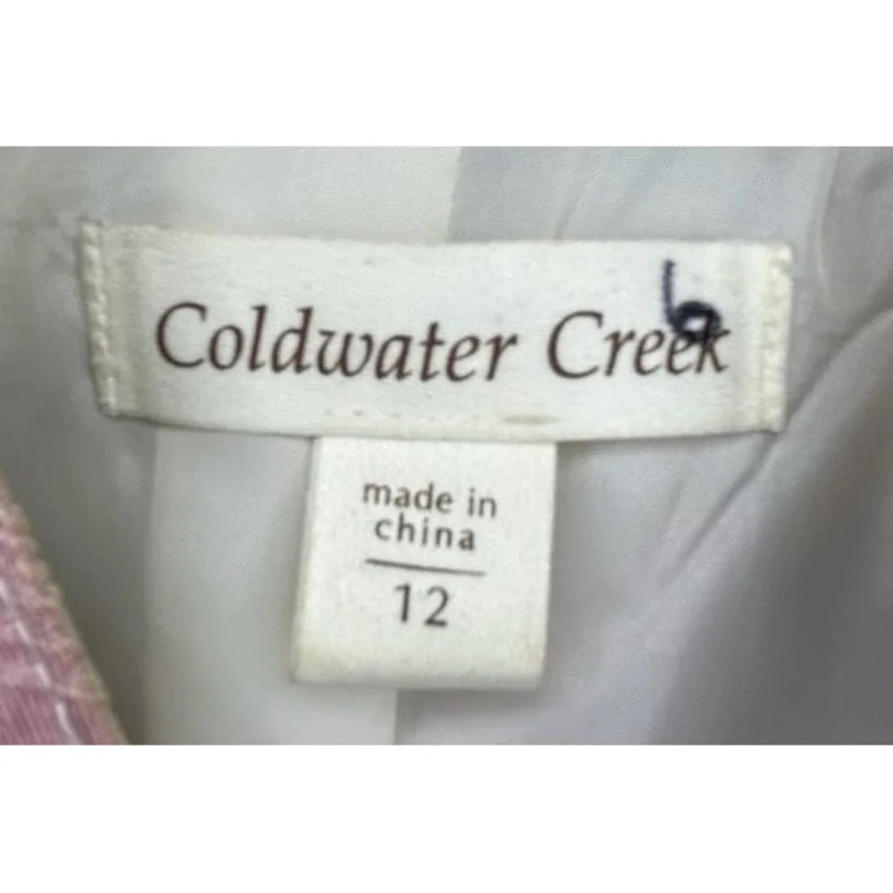 Vintage‎ 90's Coldwater Creek Floral AOP Pearl Snap Button Up Blazer Jacket
